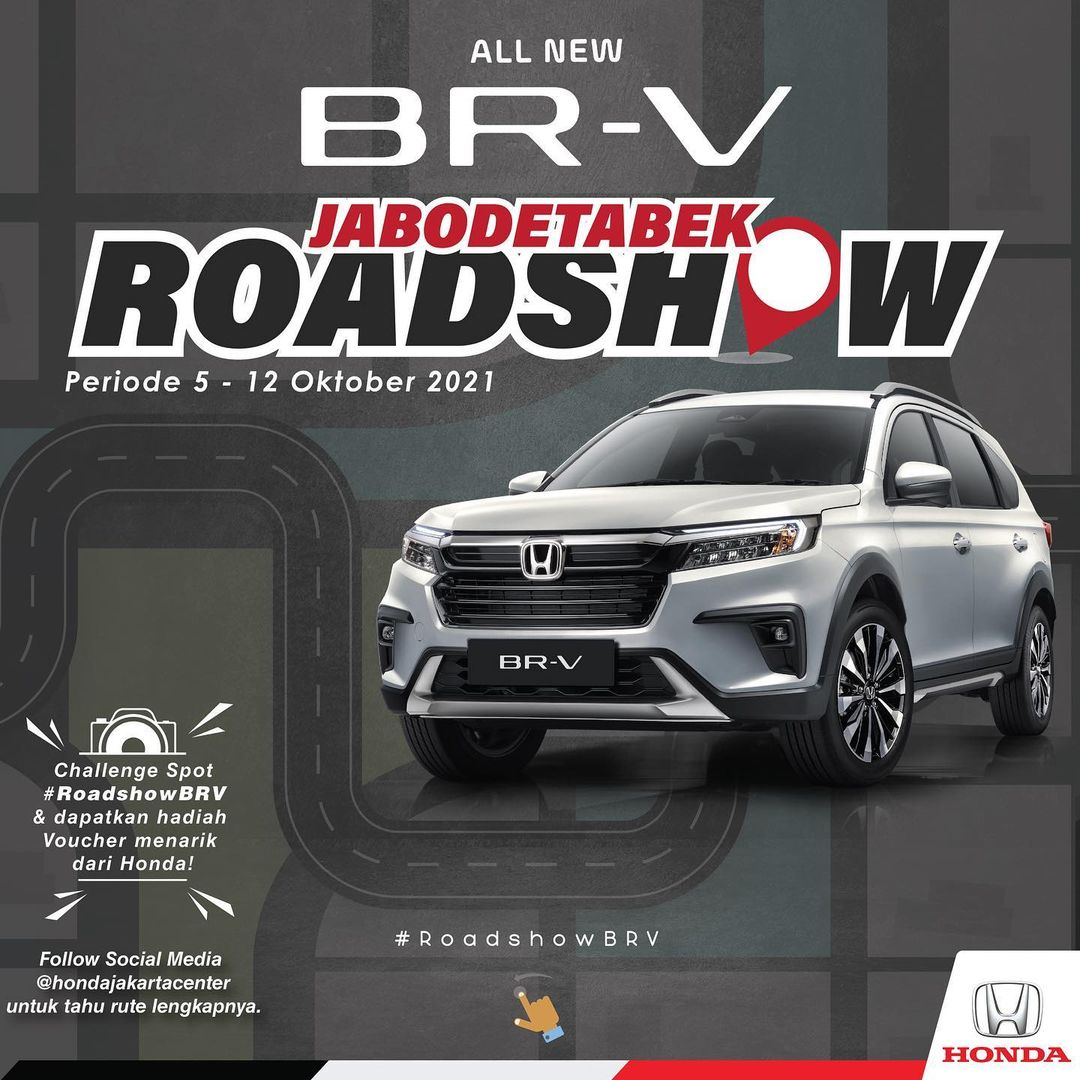 All New Honda BR-V Gelar Roadshow Jabodetabek dengan Diecast Skala1:1