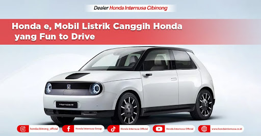 Honda e, Mobil Listrik Canggih Honda yang Fun to Drive