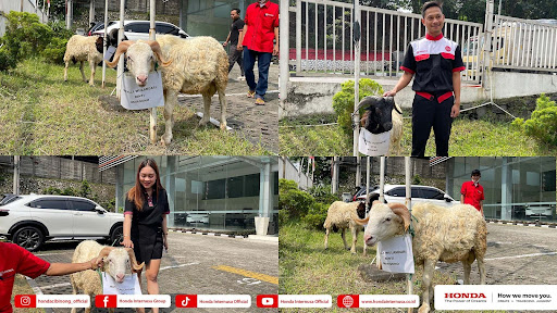 Honda Internusa Cibinong Berkurban di Momen Idul Adha 1446 H : Wujud Kepedulian dan Kebersamaan