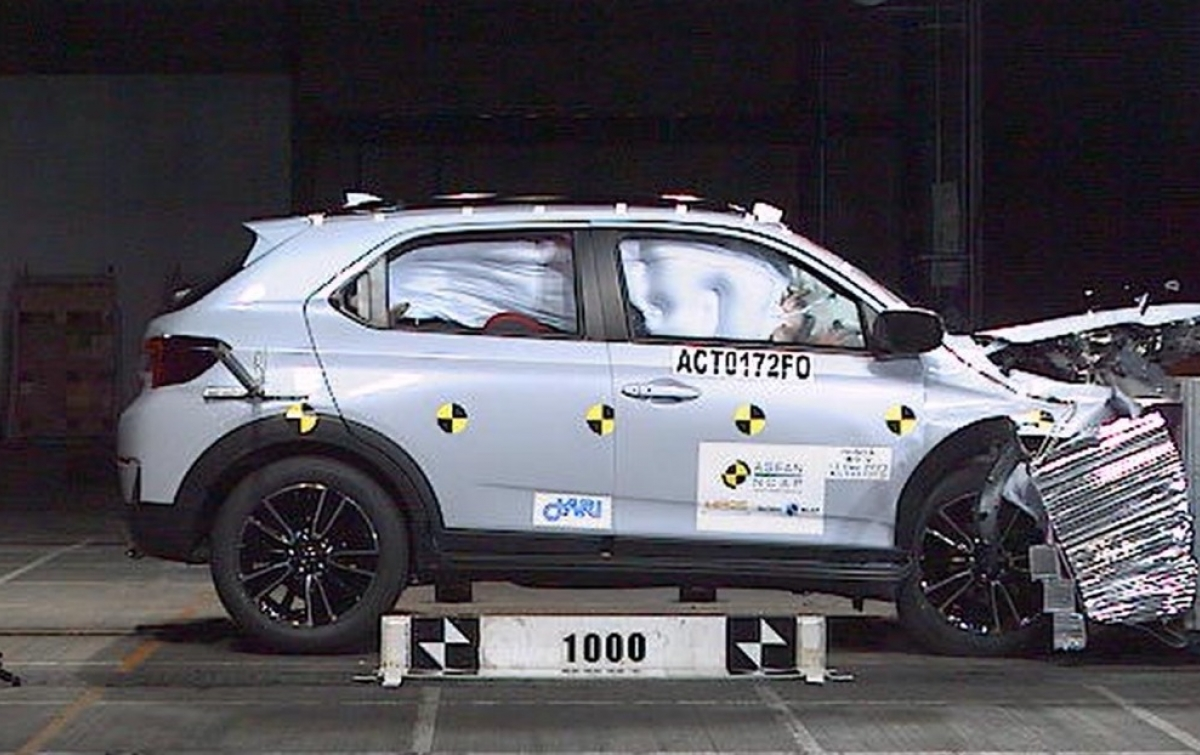 Honda WR-V Raih Rating Bintang 5 di ASEAN NCAP