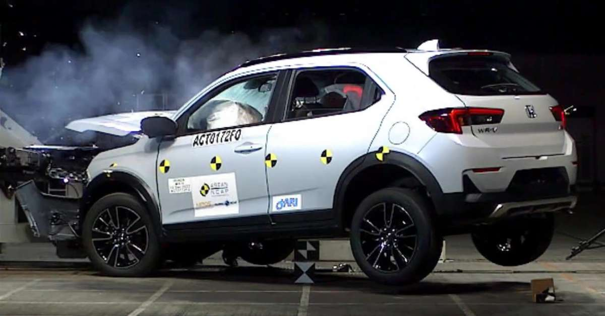 Honda WR-V Raih Rating Bintang 5 di ASEAN NCAP