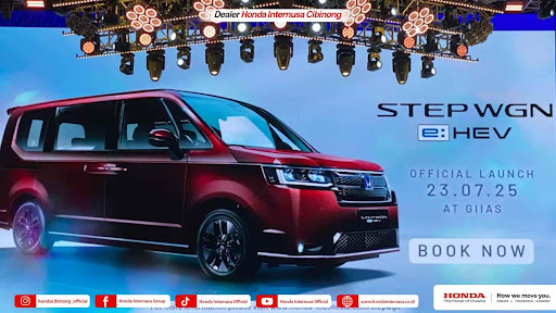 Power For Every Drive: Honda Siap Luncurkan STEP WGN e:HEV dan Tampilkan Mobil Elektrifikasi Terbaru di GIIAS 2025